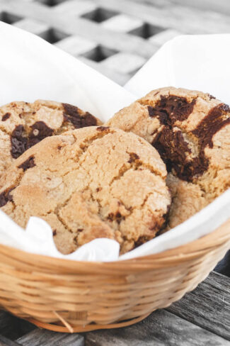 Chokolade chip cookies