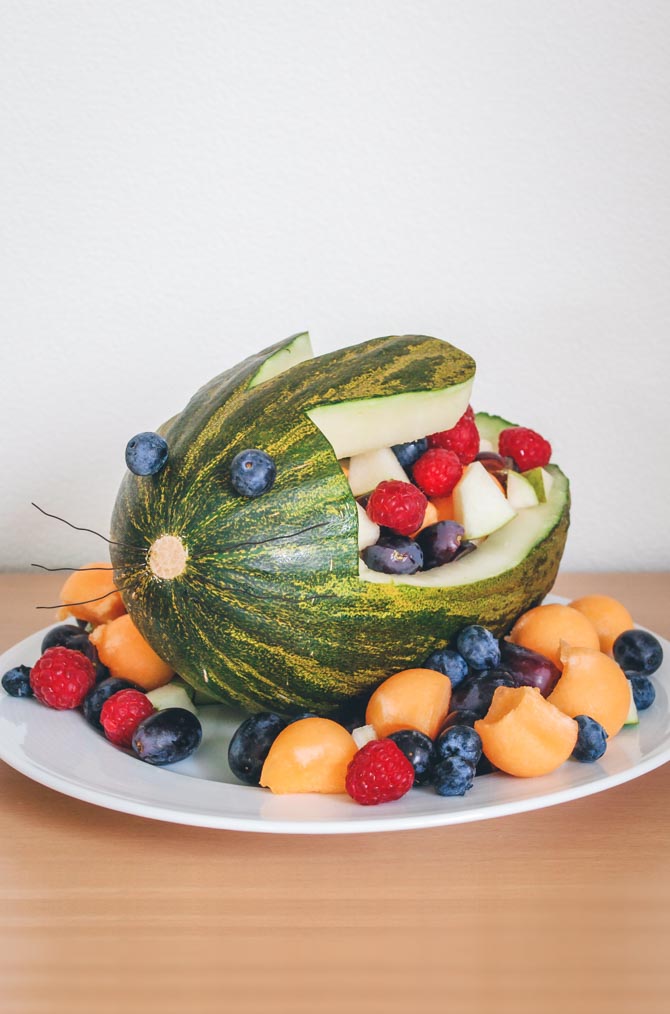Kanin vandmelon skål fra Bageglad.dk