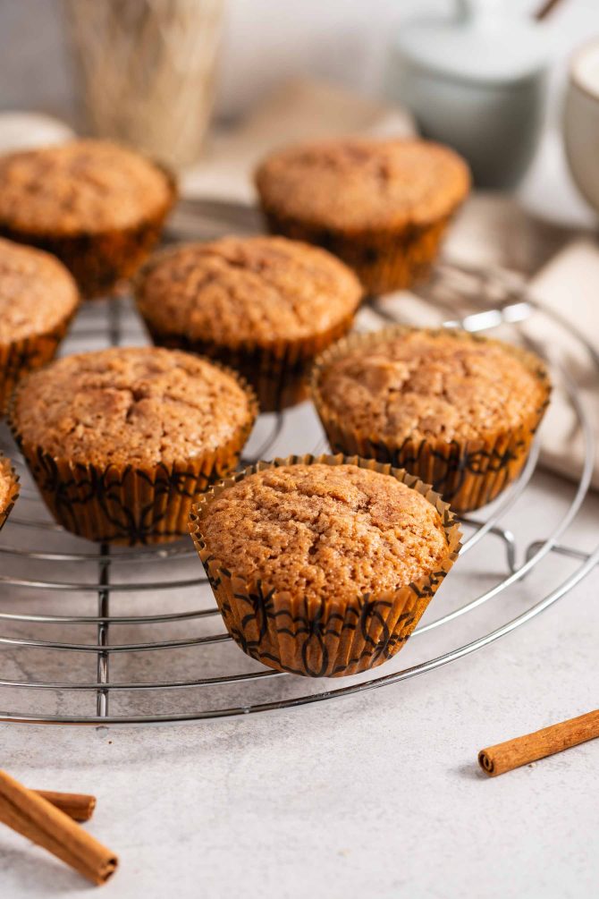Hurtige kanelmuffins fra Bageglad