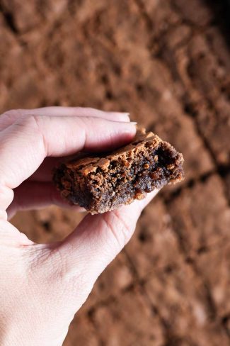 Snasket brownie opskrift fra Bageglad