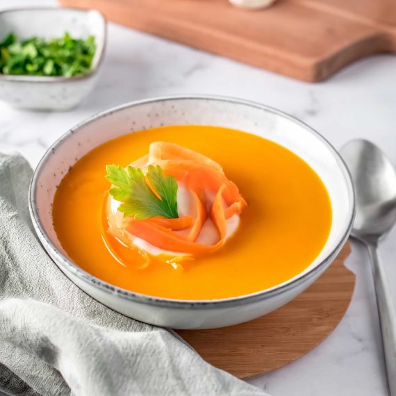 Græskarsuppe opskrift fra Bageglad
