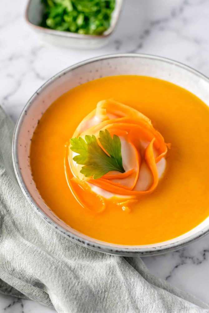 Hokkaido græskar suppe opskrift