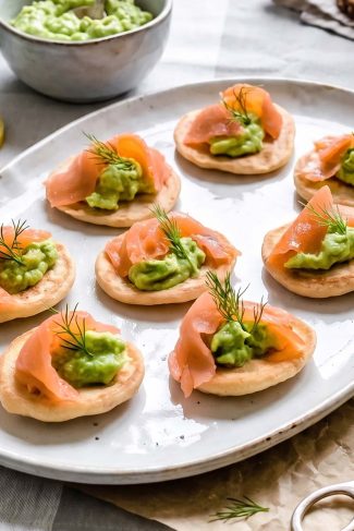 Blinis med laks