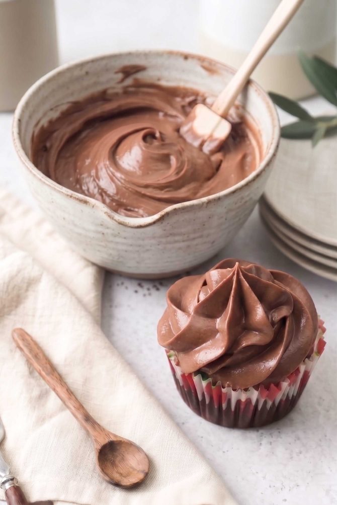 Chokolade cream cheese frosting
