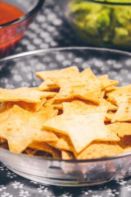 Hjemmelavede tortilla chips fra Bageglad