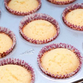Bagte cupcakes