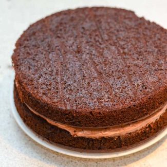 Chokoladelagkage opskrift