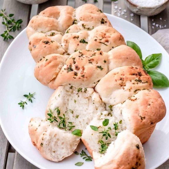 Opskrift på hvidløgsbrød