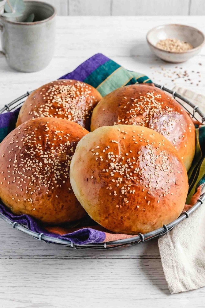 Burgerboller opskrift