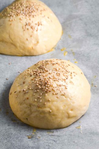 Burgerboller dej