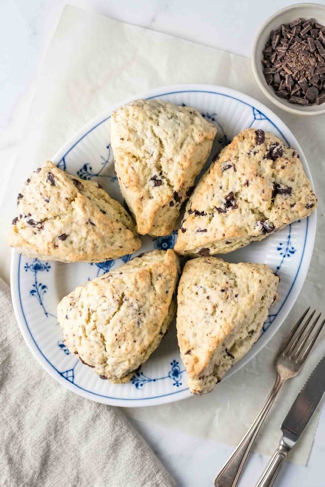 Scones chokolade fra Bageglad