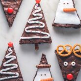 Julebrownies opskrift fra Bageglad