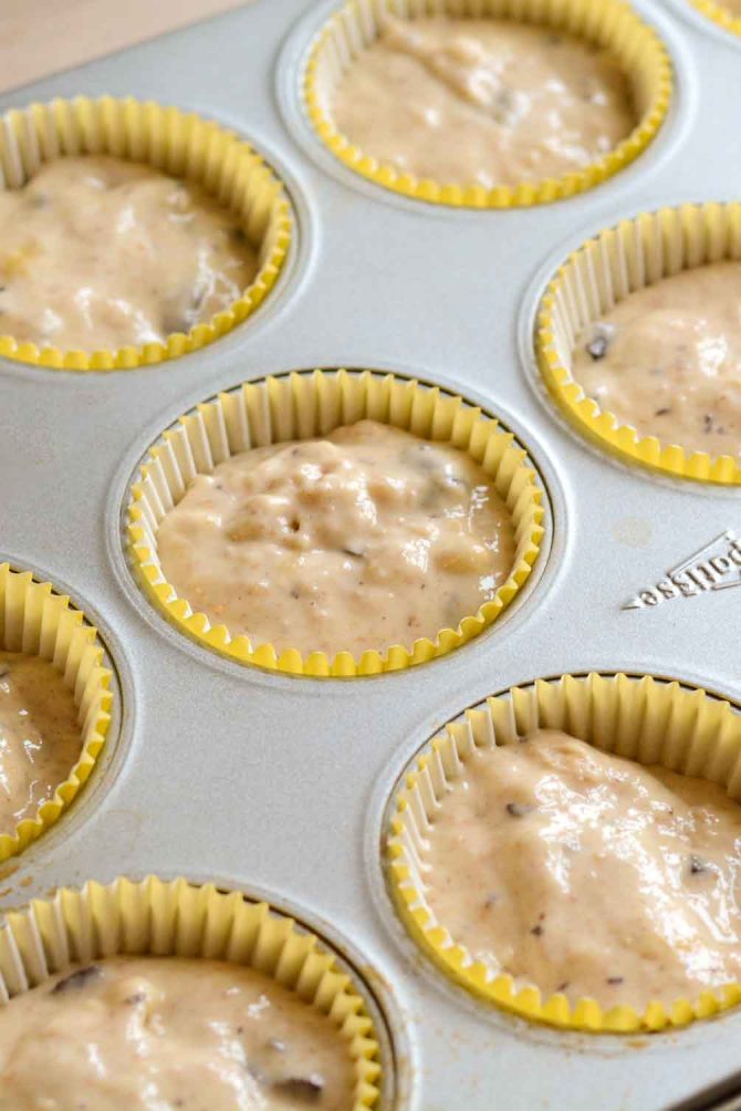 Fuldkorn bananmuffins opskrift