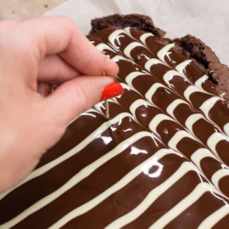 Mønster i chokolade