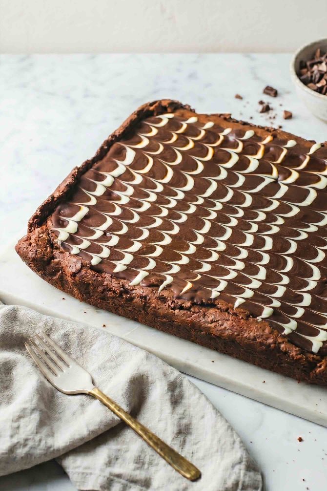 Brownies med chokolade