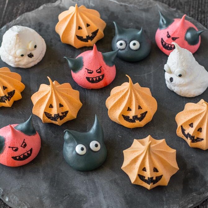 Halloween marengs fra Bageglad