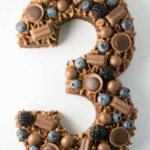 Tal kage med chokolade fra Bageglad