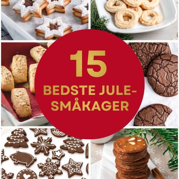 De bedste julesmåkager fra Bageglad