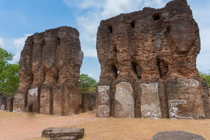 Polonnaruwa ruiner