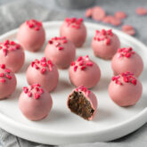 Ruby chokolade trøfler fra Bageglad