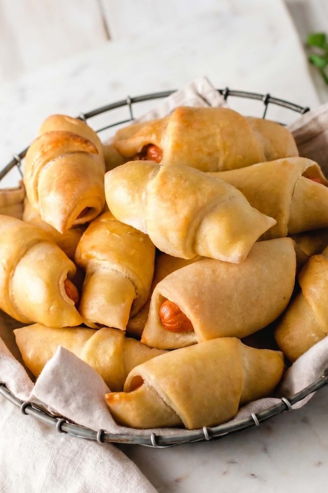 Pølsehorn opskrift fra Bageglad
