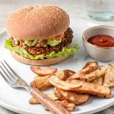 Kyllingeburger opskrift