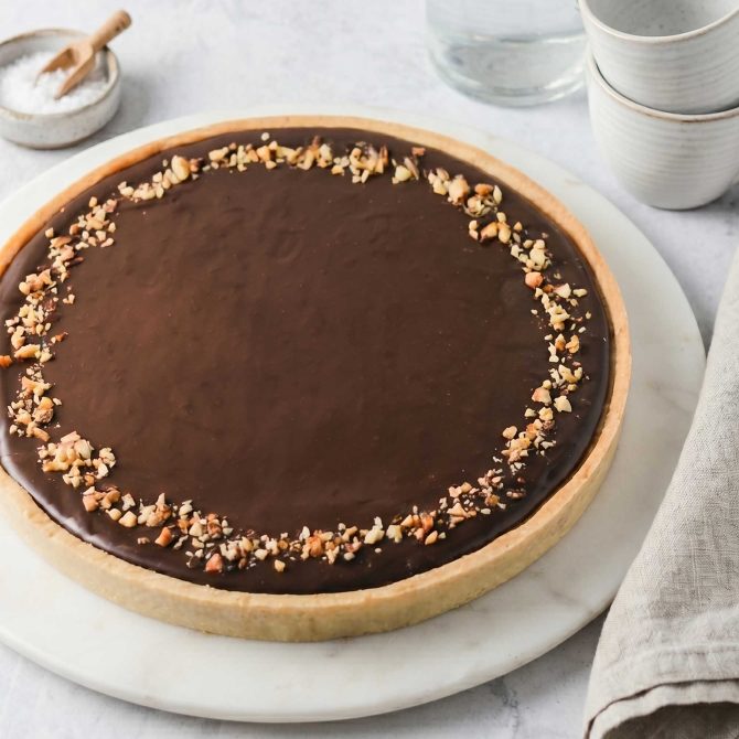 Chokoladetærte opskrift