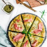 Kartoffelpizza opskrift