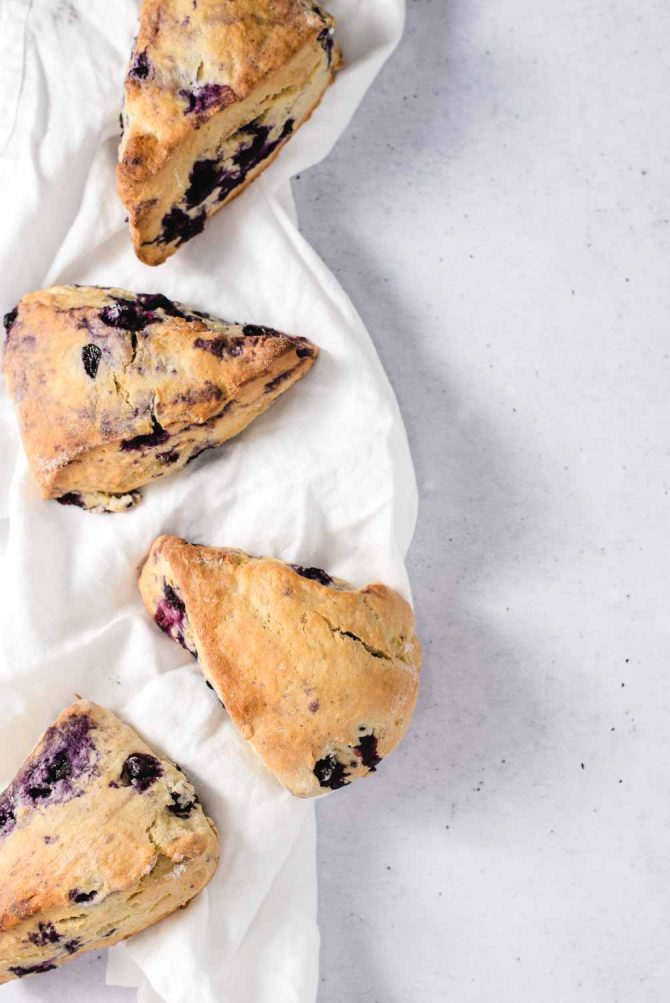 Blåbær scones