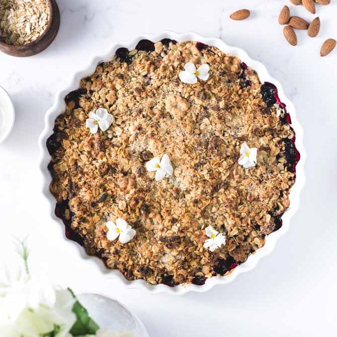 Crumble opskrift