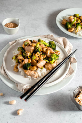 Chicken cashew opskrift