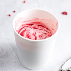 Vanilje hindbær is opskrift fra Bageglad