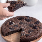 Oreo brownies opskrift fra Bageglad