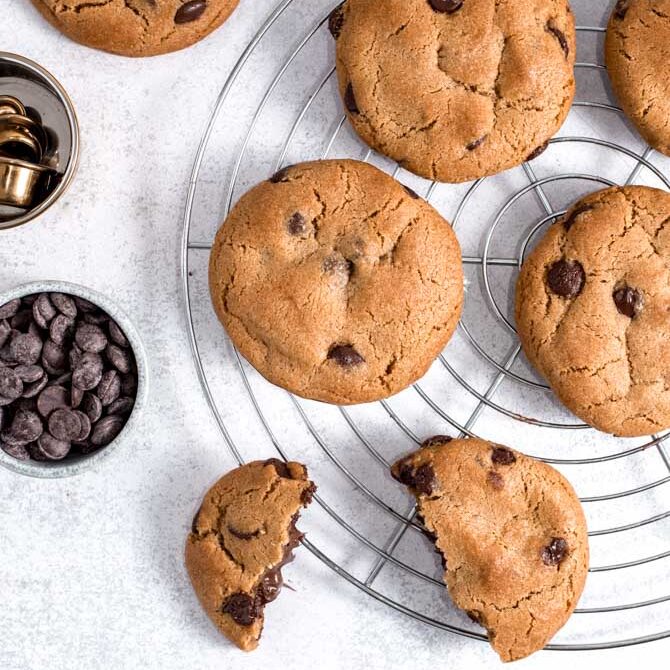 Opskrift Nutella cookies fra Bageglad
