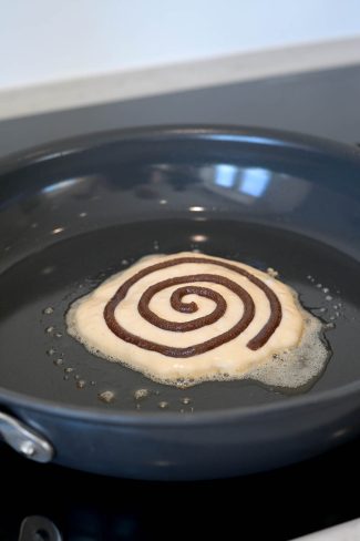 Stege kanelsnegl pandekage