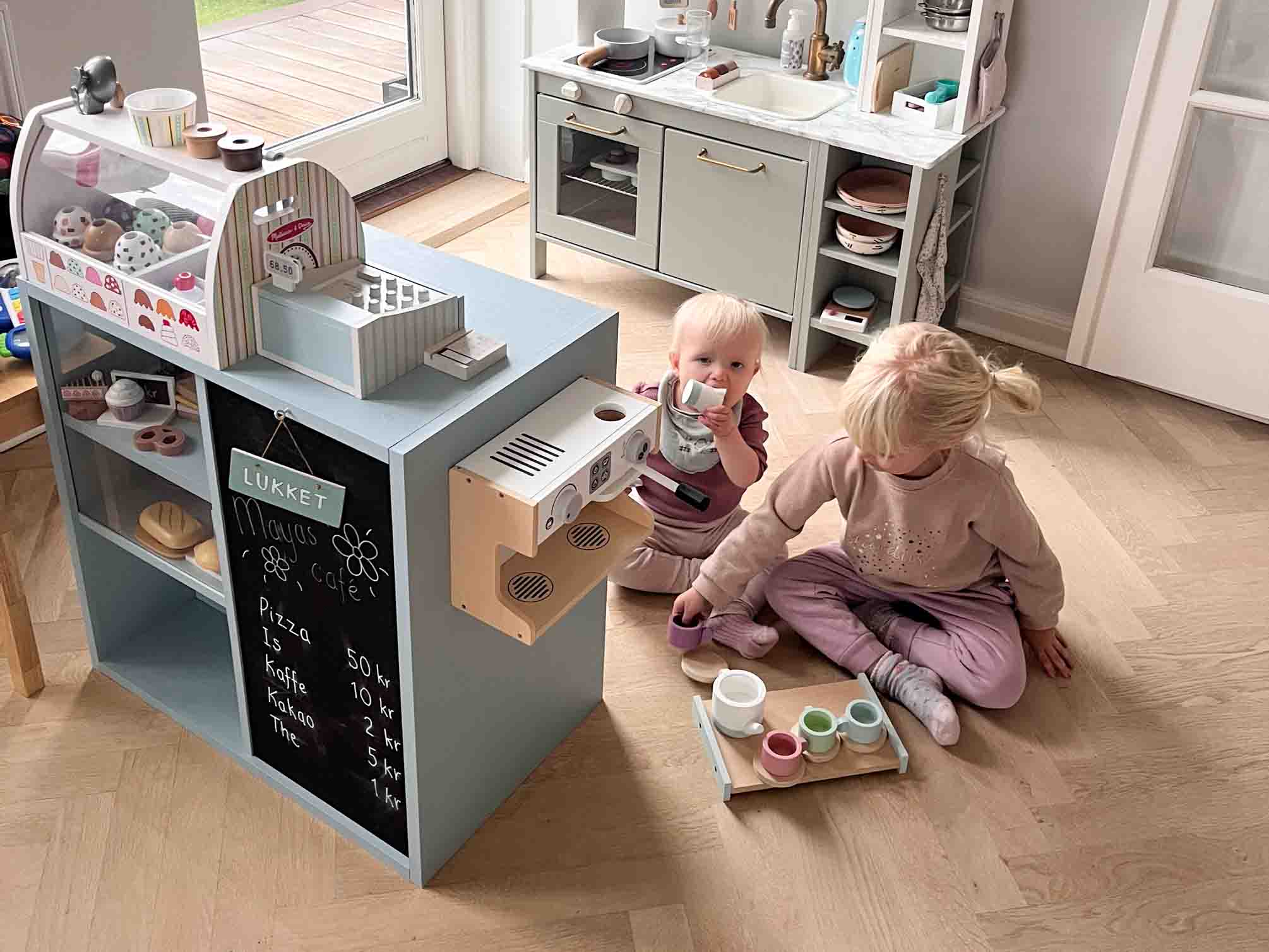 DIY købmandsbutik til børn