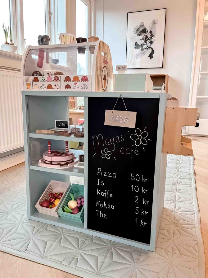 IKEA hack lege købmandsbutik DIY