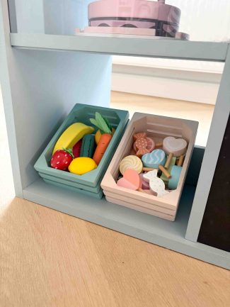 Legemad i købmandsbutik