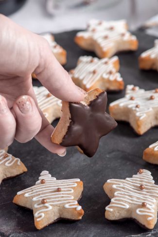 Kransekage med chokolade