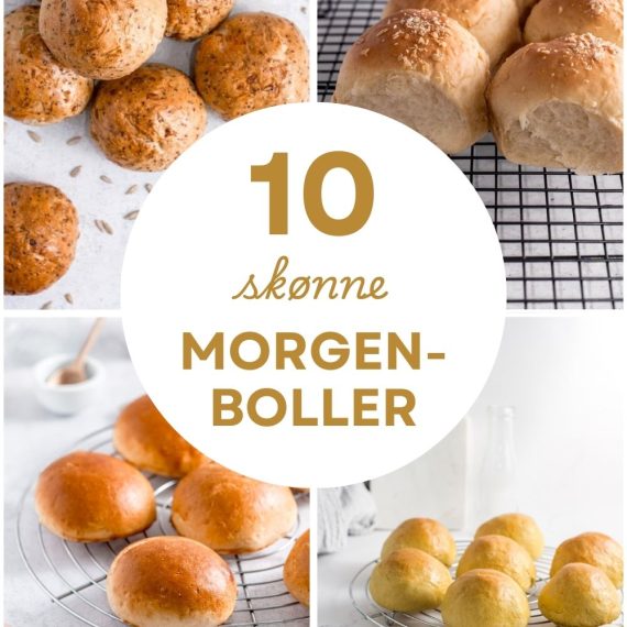 10 gode opskrifter på morgenboller