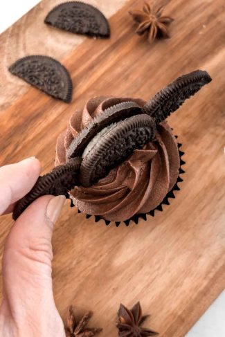 Flagermus vinger til cupcakes