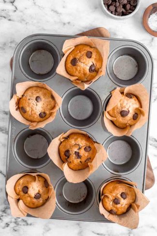 Bage bananmuffins