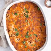 Mexikansk risret opskrift, klar på 60 minutter.