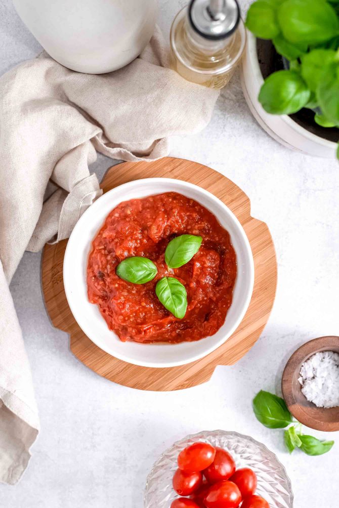 Nem pizzasauce opskrift fra Bageglad