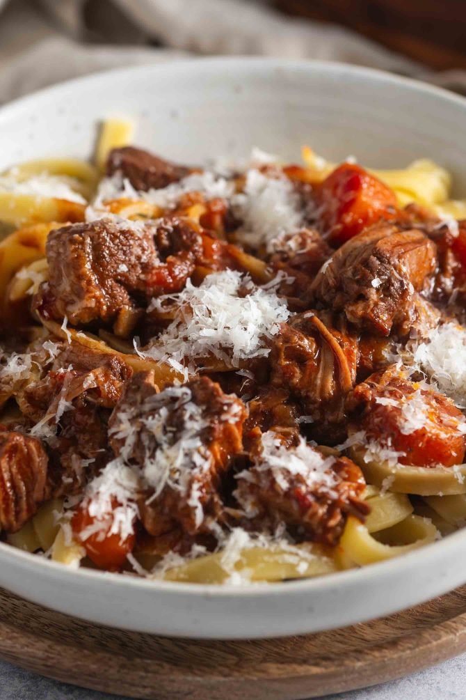 Italiensk oksekød simreret opskrift