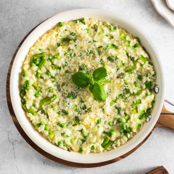 Forårs risotto (risotto primavera) opskrift