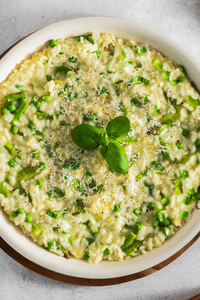 Risotto primavera opskrift