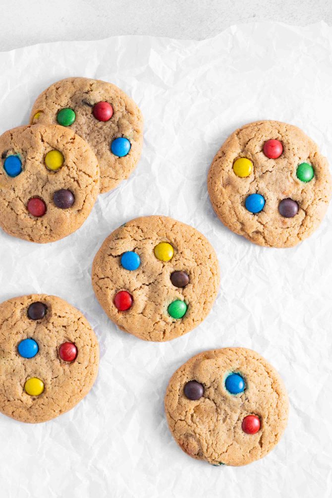 Farverige cookies til børn