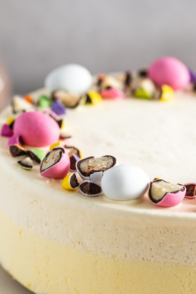 Påskeæg på kage