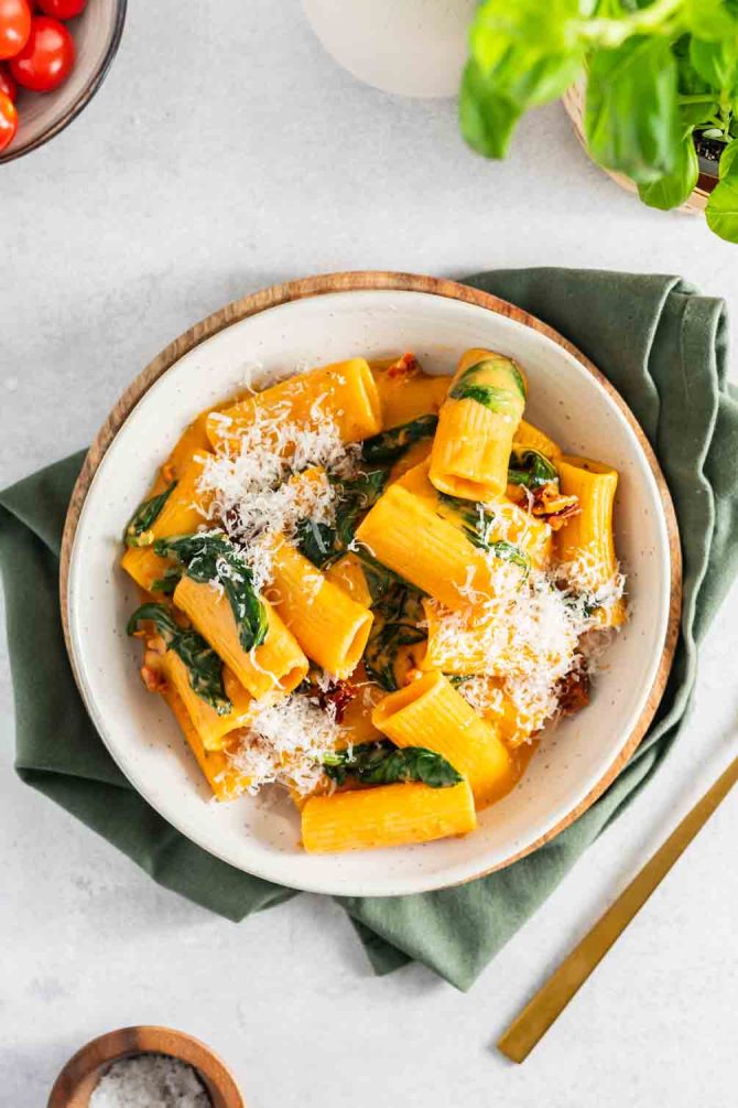 Rigatoni til aftensmad